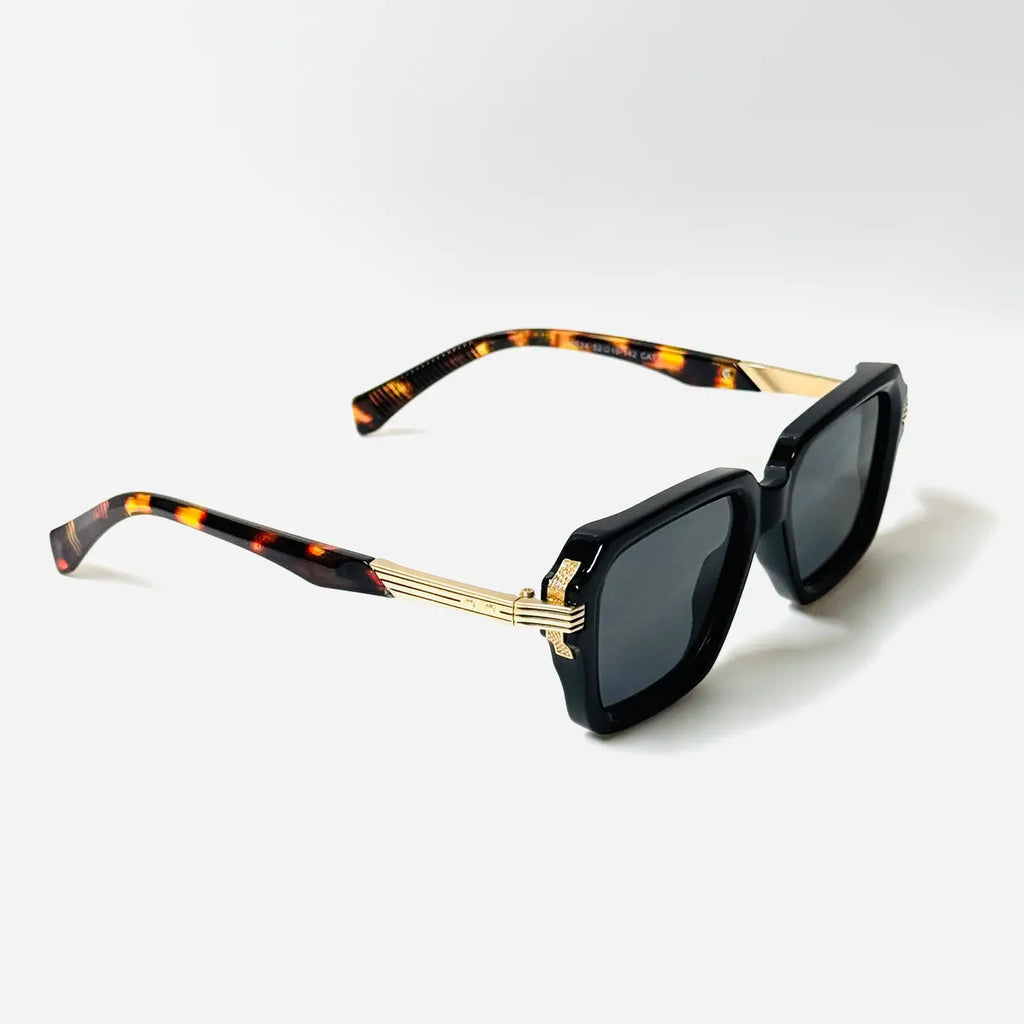 Dignity Unisex Zonnebril Zwart & Grijs UV400