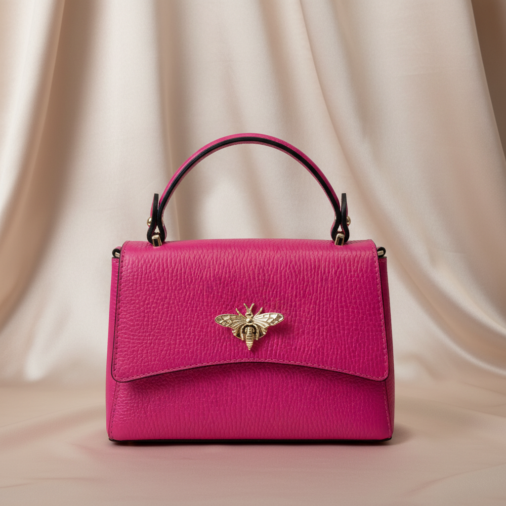 Fuchsia tas productfoto