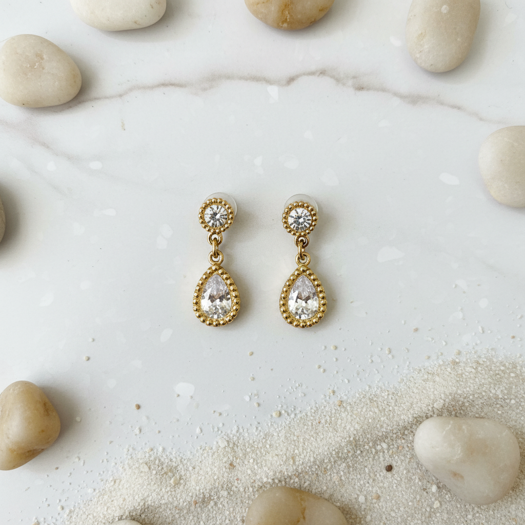 Minimalistische Druppel Oorbellen - correct design