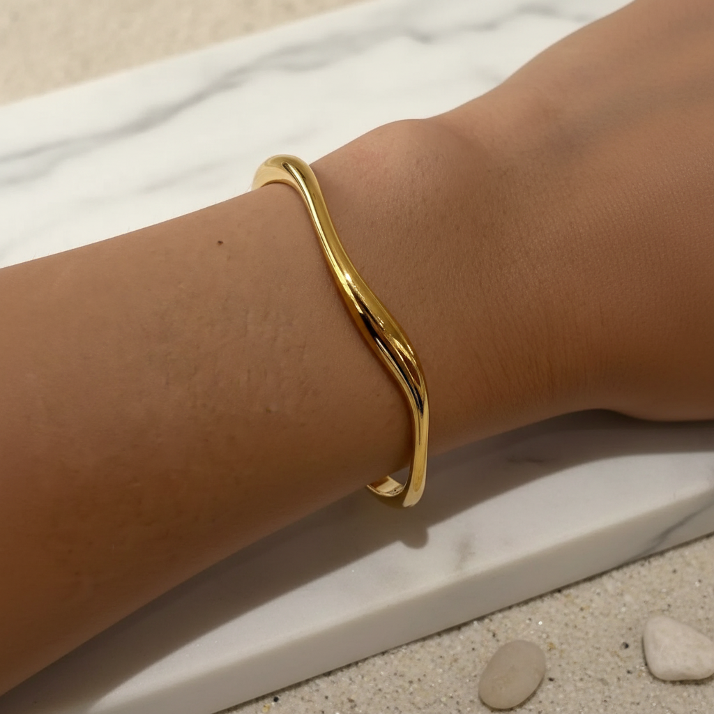 Primus Gedraaide Bangle - simpel