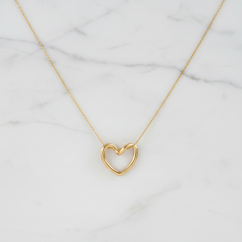 Selva Ketting met Hart - PURE Jewelry stijl